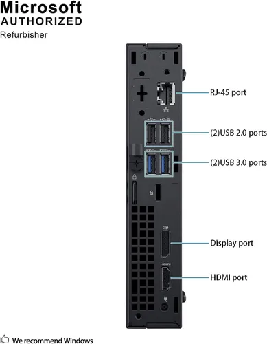 Miniatura 5 de Dell Microcomputadora de escritorio Opticlex 3060, Intel i5-8400 2.1GHz, memoria de 16 GB, SSD de 512 GB, teclado y mouse con cable, Windows 10 Pro