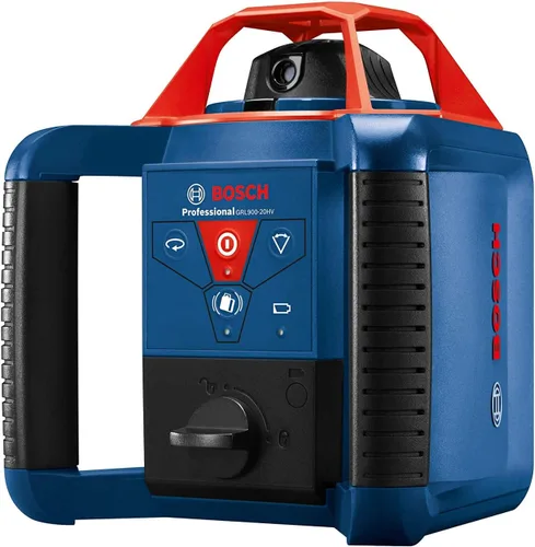 Miniatura 2 de BOSCH GRL900-20HVK REVOLVE Kit láser rotativo horizontal/vertical autonivelante, incluye trípode, varilla de grado, receptor, baterías 2 D, funda