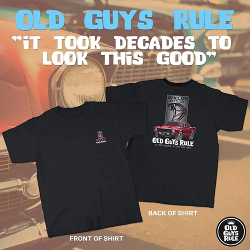 Miniatura 2 de OLD GUYS RULE Camiseta gráfica para hombre, Shelby Look Good - Día del Padre, regalo de cumpleaños - Camiseta divertida para los amantes
