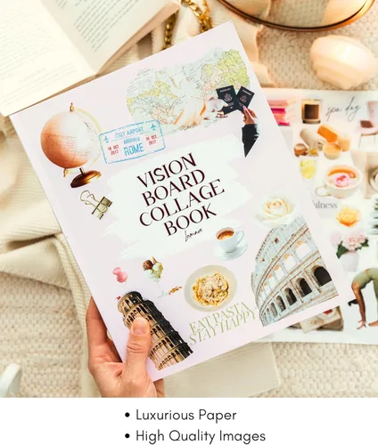 Miniatura 7 de Lamare Vision Board Collage Book - Más de 1000 imágenes Vision Board Supplies
