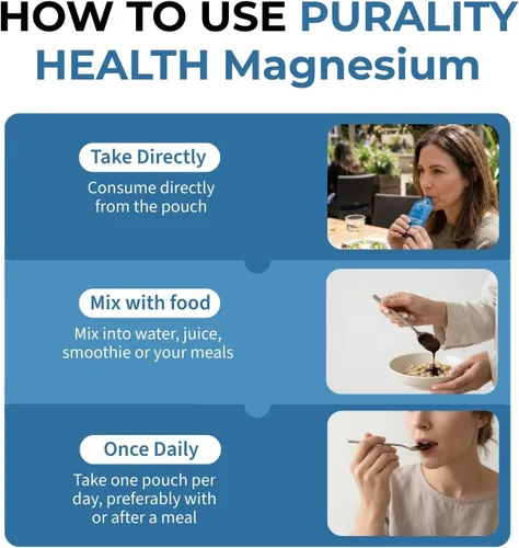 Miniatura 6 de PURALITY HEALTH Micelle - Magnesio liposomal - Absorción mejorada - Suplemento vitamínico de bisglicinato de magnesio líquido vegano, sin OMG
