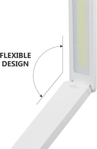Miniatura 8 de POPETPOP Adjustable USB Light with Light Modes Folding Eye Care Desk Lamp for Home Office Rechargeable and Battery Powered Portable Reading