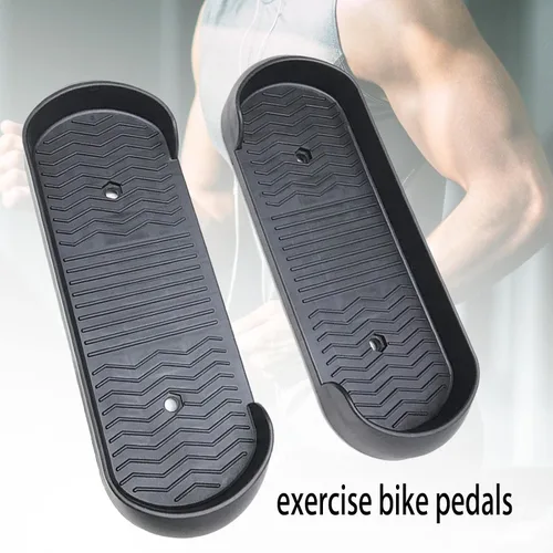 Miniatura 5 de Máquina elíptica universal Pedal de pie antideslizante Suministros fáciles de instalar Equipo de fitness de repuesto para uso doméstico, 1 par