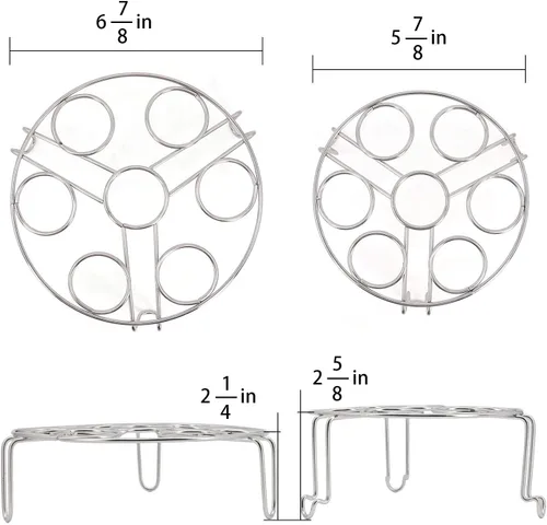 Miniatura 3 de TOMOTE Salvamanteles de vapor para accesorios de olla instantánea de 5 cuartos de galón, 6 cuartos de galón, 8 cuartos de galón, 2