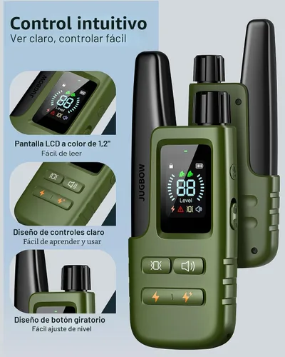Miniatura 7 de Collar de choque para perro, collar de entrenamiento para perros de 4500 pies con control remoto, IPX8 impermeable, collar eléctrico para perro