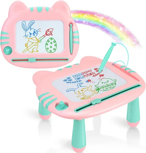 Miniatura 8 de Juguetes para niños pequeños, juguetes para niñas de 3 a 4 años, pizarra de dibujo magnética para niños pequeños de 3 años, juguetes educativos