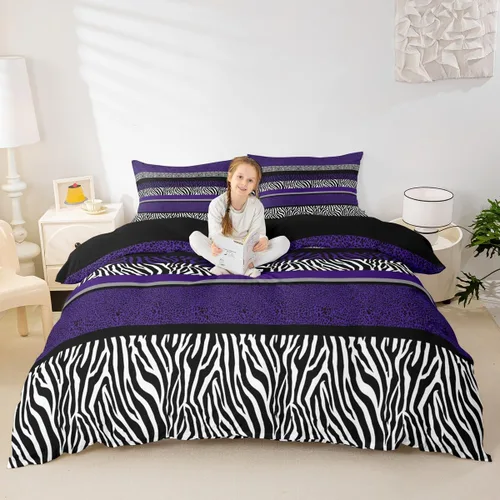 Miniatura 23 de Funda de edredón con estampado de extraterrestre, juego de ropa de cama de nave espacial para niños y niñas, decoración de habitación