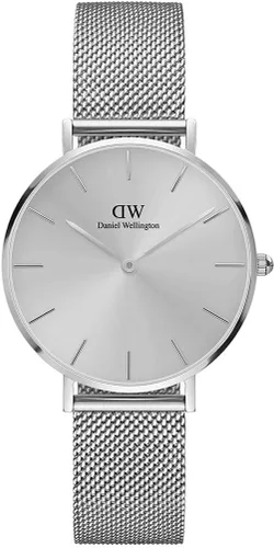 Miniatura 7 de Daniel Wellington Reloj Petite Sterling, pulsera de malla de plata