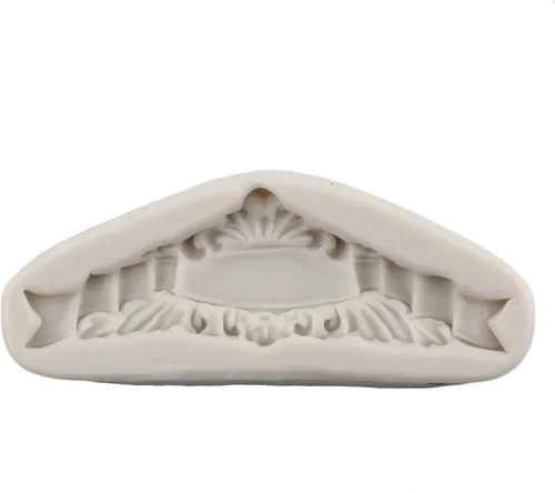 Miniatura 7 de Moldes de silicona estilo barroco con espirales, moldes de encaje, moldes de flores en relieve, molde de filigrana para decoración de pastel