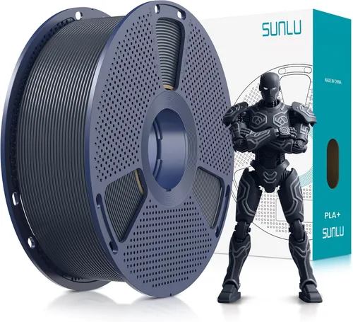 Miniatura 27 de SUNLU - Filamento PLA Plus para impresora 3D, 1.75 mm, bobina de 1 kg (2.2 lb), enrollado de forma ordenada, precisión dimensional ±0.02 mm