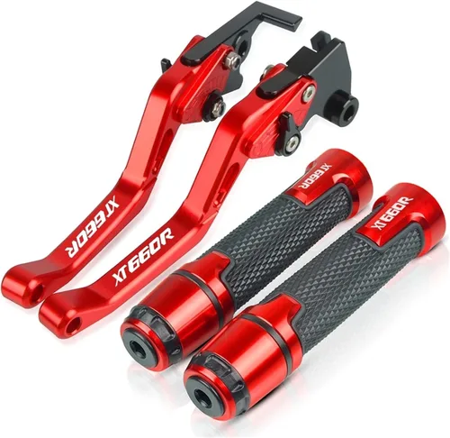 Miniatura 8 de Embrague de freno para Yamaha XT660 XT660R XT660X 2004-2016 Palancas de embrague de freno corto de motocicleta embrague empuñaduras agarraderas Negro