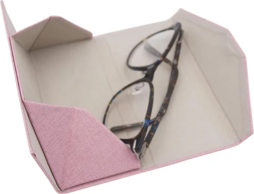 Miniatura 59 de Real Sic Funda para lentes de sol para hombres y mujeres, soporte magnético plegable para lentes de sol, inspirado en el color sólido