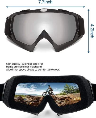 Miniatura 6 de KEMIMOTO Gafas de motocross y ATV/UTV con protección anti UV