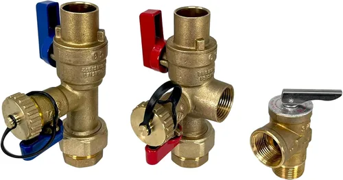 Miniatura 17 de PROCURU Conector de gas flexible universal de 1" de diámetro exterior x 24" (2 pies) x 3/4" MIP x 3/4" FIP, con/sin válvulas de servicio, tubería