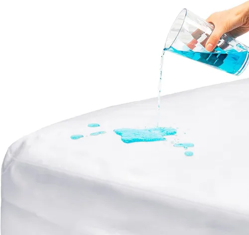 Miniatura 7 de DMI - Protector y funda de colchón impermeable. Sábana ajustable (bajera) contorneada para cama doble.