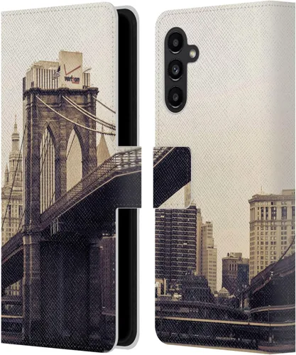 Miniatura 17 de Head Case Designs Haroulita Laguna 3 Places 2 - Funda de piel tipo cartera con licencia oficial compatible con Samsung Galaxy A13 5G (2021)