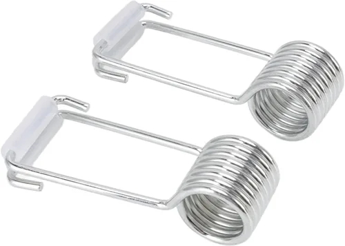 Miniatura 8 de Cierrapuertas de resorte, 4 piezas de bisagra de resorte de cierre automático de 0.8 pulgadas, accesorios para la mayoría de los pasadores