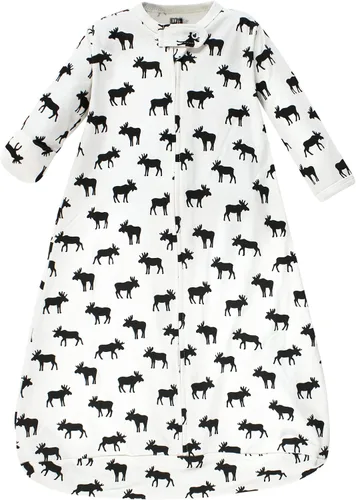 Miniatura 3 de Hudson Baby Saco de dormir unisex de algodón con manga larga para bebé, saco, manta Alce grande