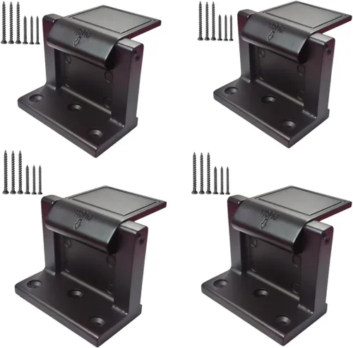 Miniatura 8 de Cerradura de puerta negra reforzador de privacidad para puerta, cerradura de puerta de seguridad de hotel, pestillo de puerta de privacidad