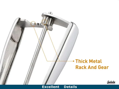 Miniatura 8 de cuchara profesional de acero inoxidable 18/8 tamaño mediano para galletas, Tamaño 40