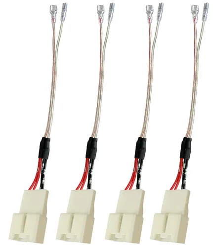 Reemplazo del arnés de cableado del altavoz de la puerta del automóvil para Ford F150 Escape Focus Mustang Mazda 2 3 6 CX5 Lincon adaptador de cable