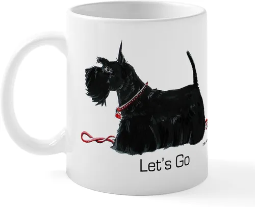 Miniatura 20 de CafePress Cloud Angel & Scotty Taza de café de cerámica (11 oz)
