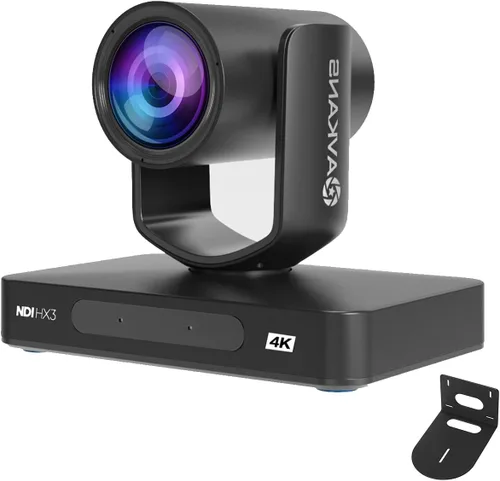 Cámara NDI PTZ de Seguimiento Automático AI, Cámara PTZ HDMI SDI de Transmisión en Vivo con Zoom 4K para Adoración en la Iglesia y Eventos en Vivo