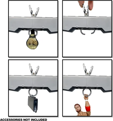 Miniatura 6 de Grab The Gear - Juego ajustable para figuras de acción de lucha libre