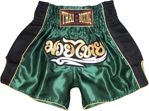 Miniatura 2 de SIAMKICK Pantalones cortos de Muay Thai para niños (4 años a 10 años), boxeo, kickboxing, artes marciales mixtas para niños y niñas