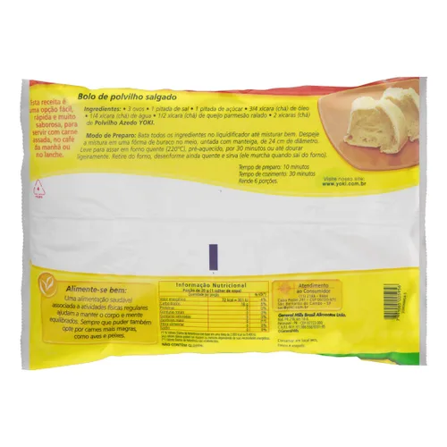 Miniatura 2 de Almidón agrio - Polvilho Azedo - Yoki - 17.64 oz - Sin gluten