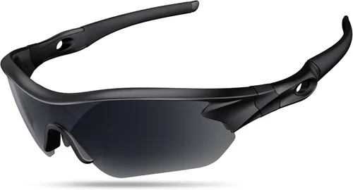 Miniatura 7 de Gafas de sol deportivas polarizadas para hombres y mujeres, jóvenes, béisbol, correr, pesca, tenis, golf, ciclismo, conducción, motor TAC UV400 TR90