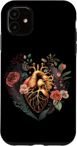 Miniatura 8 de Anatomical Heart and Flowers for Your Love Case for iPhone 17
