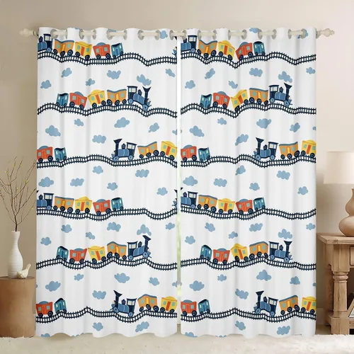 Miniatura 41 de Cortinas opacas con estampado de animales de safari, guepardo, cebra, tigre, jirafa, leopardo, 104 pulgadas de ancho x 84 pulgadas de largo