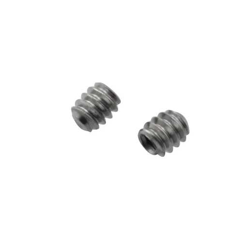 Miniatura 3 de 25pcs 4-40 x 1/8" de acero inoxidable Allen cabeza hexagonal hexagonal Tornillos Punta de copa con llave hexagonal