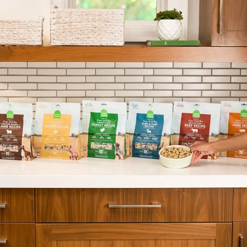Miniatura 7 de Open Farm, Comida para Perros Cruda Deshidratada, Trozos con 95% de Carne, Órganos y Hueso, Productos Orgánicos y Superalimentos, Comida Completa