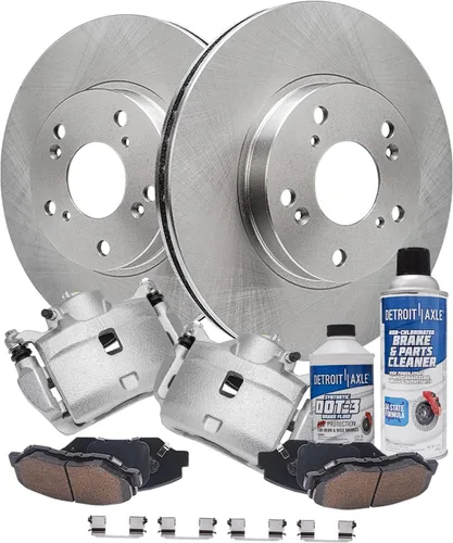 Miniatura 84 de Detroit Axle - Rotores de freno para Ford Mustang 2015 2016 2017 2018 2019 2020 2021 2022 2023 Rotores de freno de disco 2016 2017 2018 2019