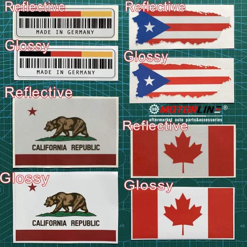 Miniatura 9 de Vinilo adhesivo adhesivo de bandera venezolana de mapa de Venezuela – 2 unidades reflectantes, 4 pulgadas – para coche, barco, portátil