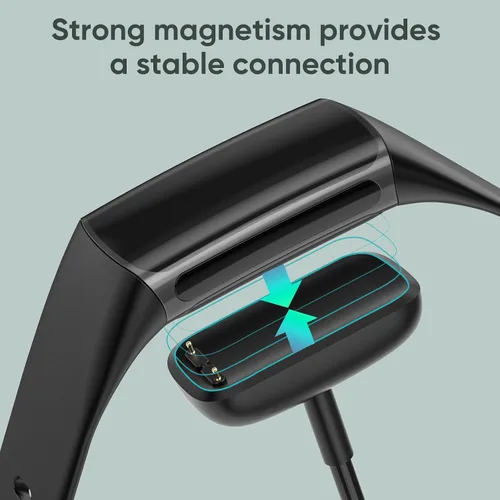 Miniatura 2 de Cable de carga para cargador de repuesto Fitbit Charge 6 (3.3 pies)