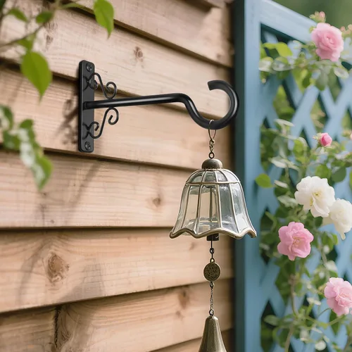 Miniatura 9 de BOLITE Colgadores de plantas, soportes colgantes de 6 pulgadas para plantas al aire libre o interior, ganchos de pared para colgar comederos