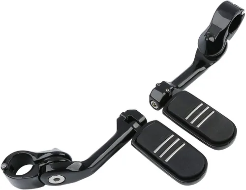Miniatura 3 de TCMT - Kit de montaje de protectores de estribos para viajar en autopista de 1 1/4 de pulgadas (32 mm), para motocicletas Harley Touring Road