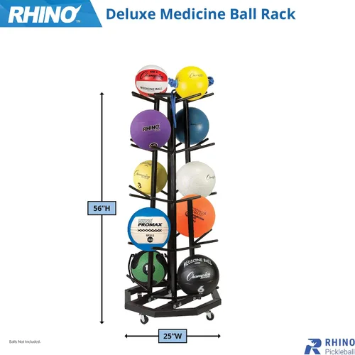 Miniatura 2 de Champion Sports Medicine Ball Storage – Durable Racks & Trees for Organized Gym, Fitness & Sports Storage