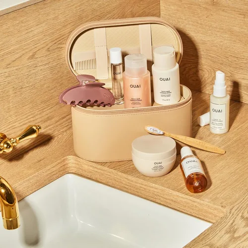 Miniatura 5 de OUAI Acondicionador para cabello fino tamaño de viaje, acondicionador voluminizador para cabello fino con queratina, biotina y aceite de semilla