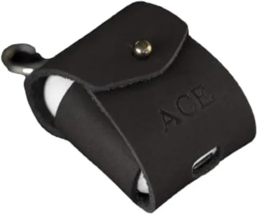 Funda de cuero para Airpods. Soporte para cargador de Airpod personalizado. Funda de carga de cuero para Airpods 1 y 2. Regalo personalizado.
