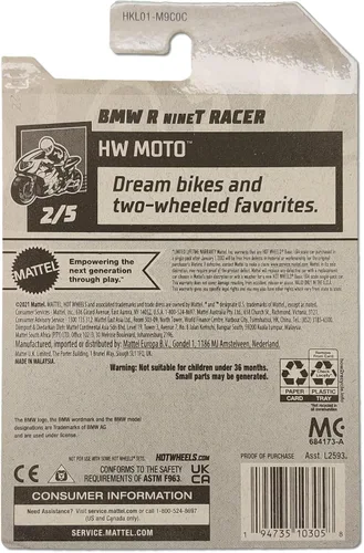 Miniatura 2 de Hot Wheels BMW R NineT Racer, HW Moto 2/5