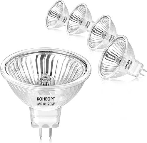 Miniatura 6 de Bombilla halógena GU10 120 V 25 W 2 piezas para calentador de velas, 2700 K, intensidad regulable, reemplazo para calentador de velas, quemador