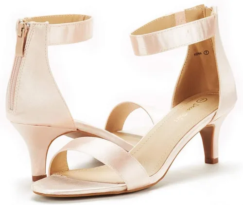 Miniatura 4 de Dream Pars - Sandalias Fiona para mujer, de tacón de aguja, abiertas y a la moda