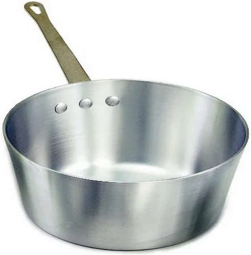 Miniatura 2 de Crestware Sartén de aluminio, 10 cuartos de galón, plata