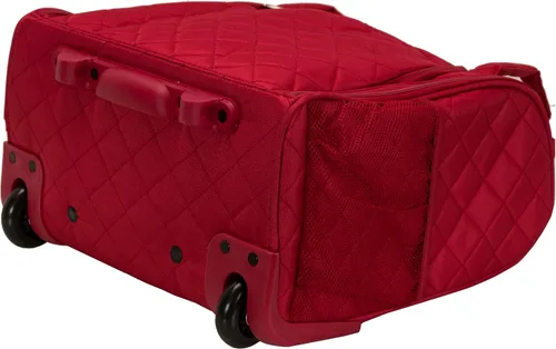 Miniatura 5 de Rockland Melrose - Maleta con ruedas, de porte vertical, para caber debajo del asiento, Rojo), BF31-RED