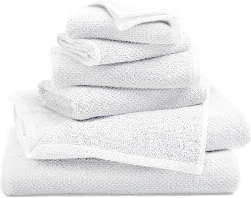 Miniatura 40 de Great Bay Home Toalla de baño blanca – Toalla de baño de gran tamaño 100% algodón de 68 x 35 pulgadas – Absorbente, de secado rápido, toalla de baño