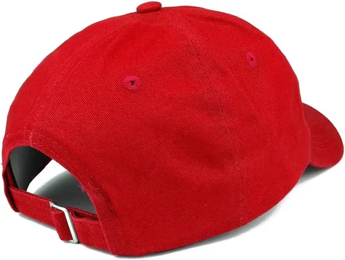 Miniatura 3 de Trendy Apparel Shop World's Best Poppy bordado suave corona 100% algodón cepillado gorra